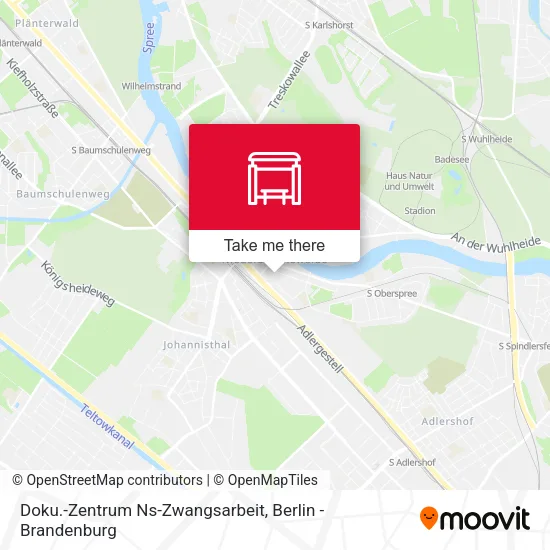 Карта Doku.-Zentrum Ns-Zwangsarbeit