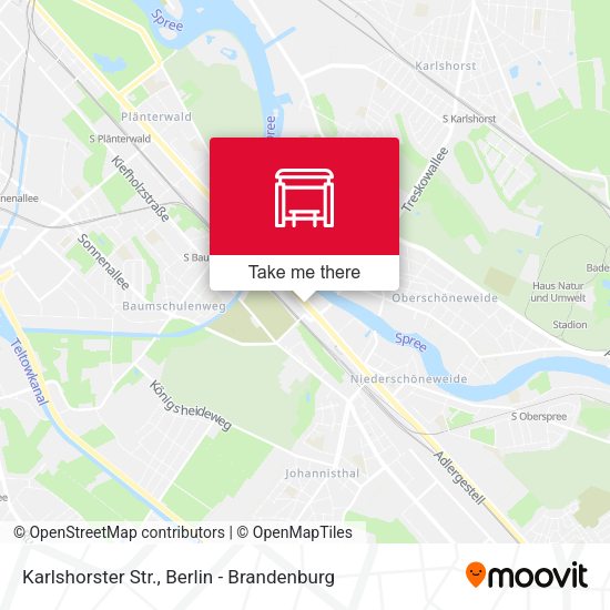 Карта Karlshorster Str.