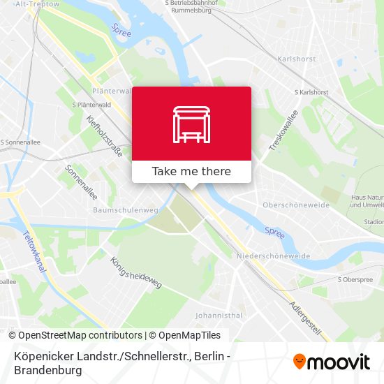 Köpenicker Landstr. / Schnellerstr. map