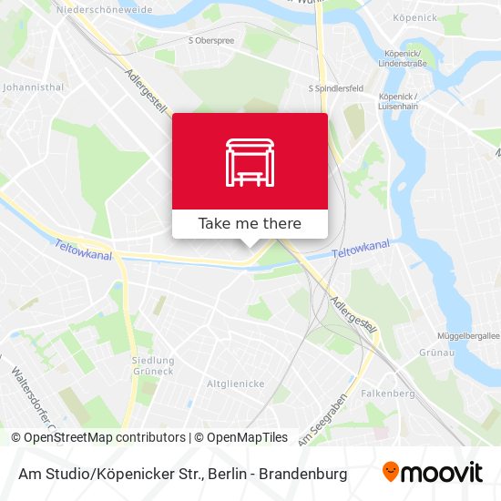 Am Studio/Köpenicker Str. map
