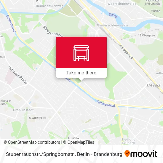 Карта Stubenrauchstr./Springbornstr.