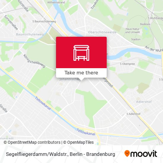 Segelfliegerdamm/Waldstr. map