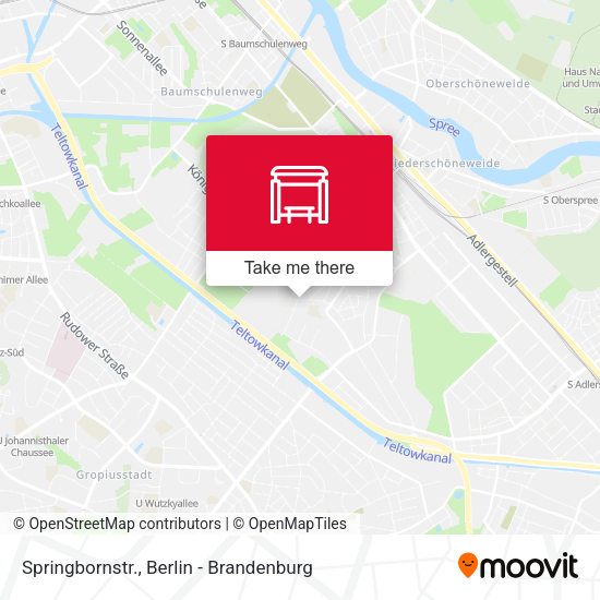 Карта Springbornstr.