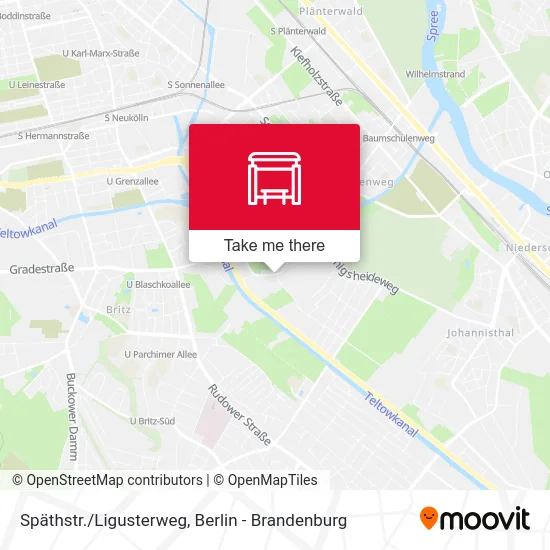 Späthstr./Ligusterweg map