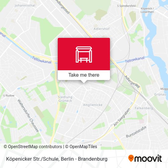 Карта Köpenicker Str./Schule