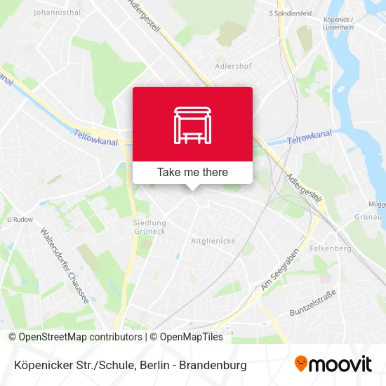 Карта Köpenicker Str./Schule