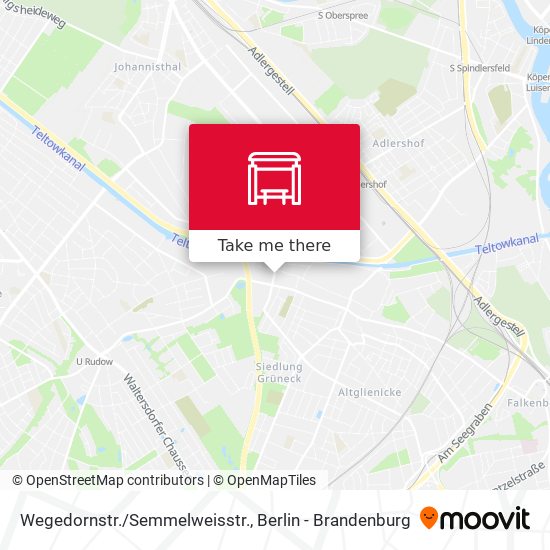 Wegedornstr./Semmelweisstr. map