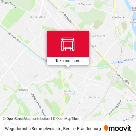 Карта Wegedornstr./Semmelweisstr.