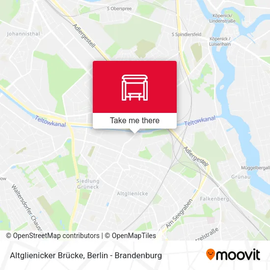 Карта Altglienicker Brücke