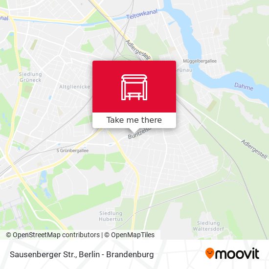 Sausenberger Str. map