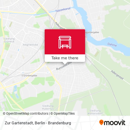 Zur Gartenstadt map