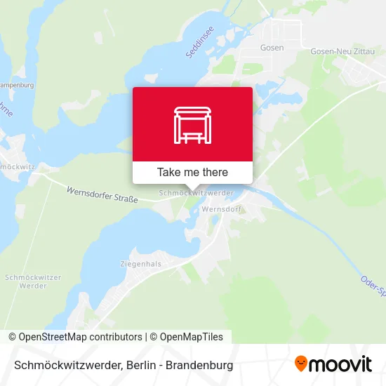 Карта Schmöckwitzwerder