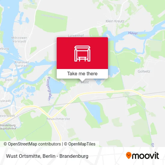 Карта Wust Ortsmitte