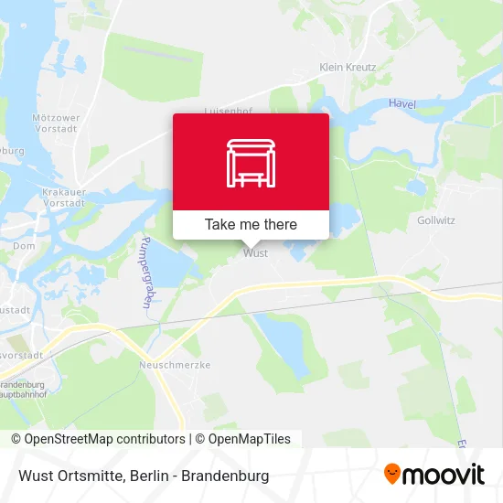 Карта Wust Ortsmitte