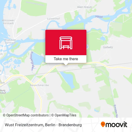 Карта Wust Freizeitzentrum