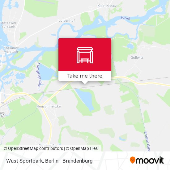 Wust Sportpark map