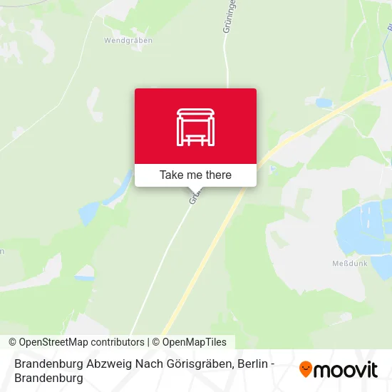 Карта Brandenburg Abzweig Nach Görisgräben