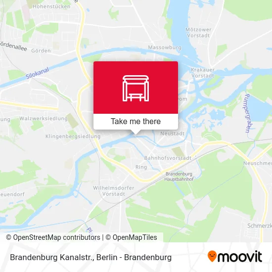 Brandenburg Kanalstr. map