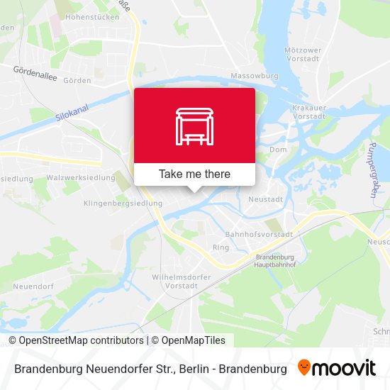Карта Brandenburg Neuendorfer Str.