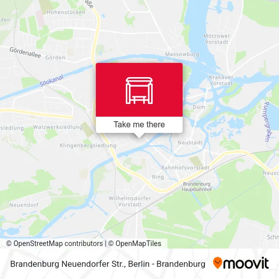 Карта Brandenburg Neuendorfer Str.