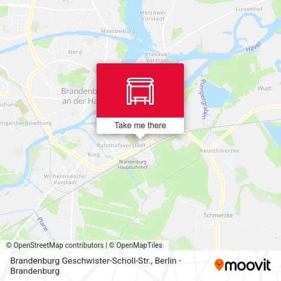 Карта Brandenburg Geschwister-Scholl-Str.