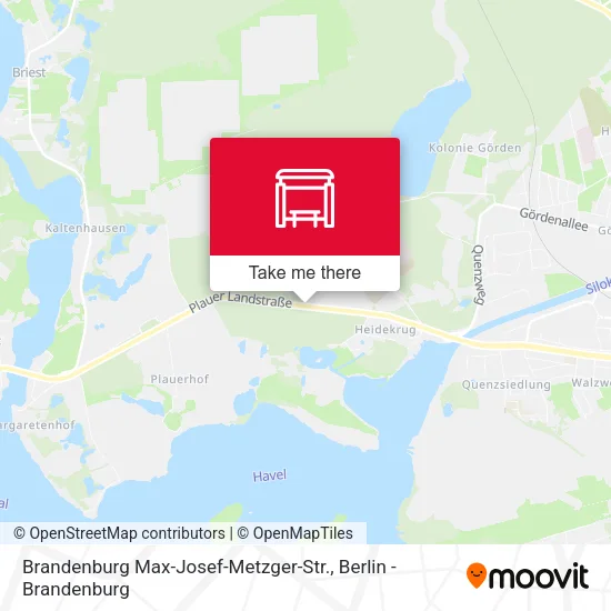 Карта Brandenburg Max-Josef-Metzger-Str.