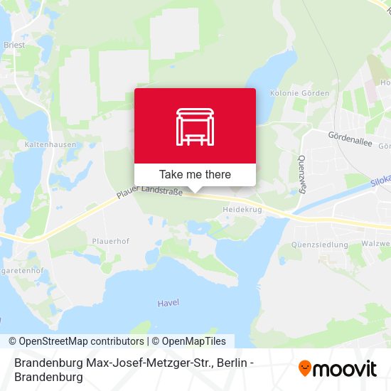 Карта Brandenburg Max-Josef-Metzger-Str.