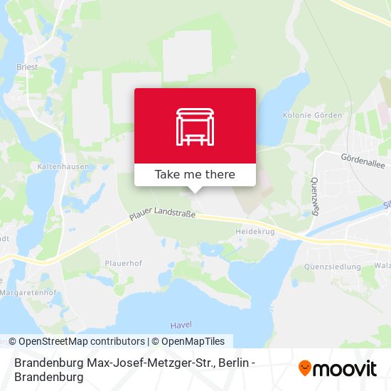 Brandenburg Max-Josef-Metzger-Str. map