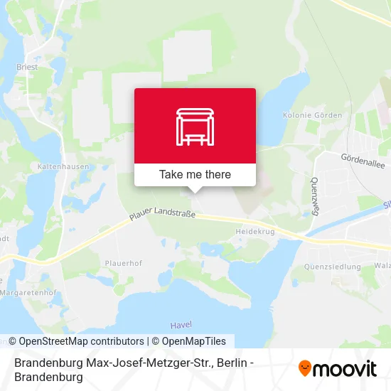 Карта Brandenburg Max-Josef-Metzger-Str.