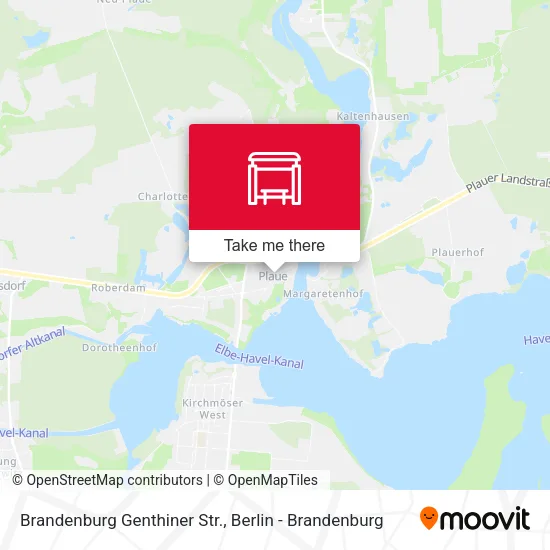 Карта Brandenburg Genthiner Str.