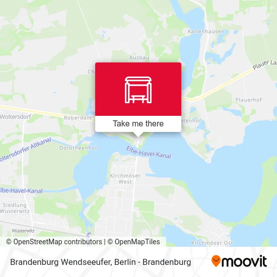 Brandenburg Wendseeufer map