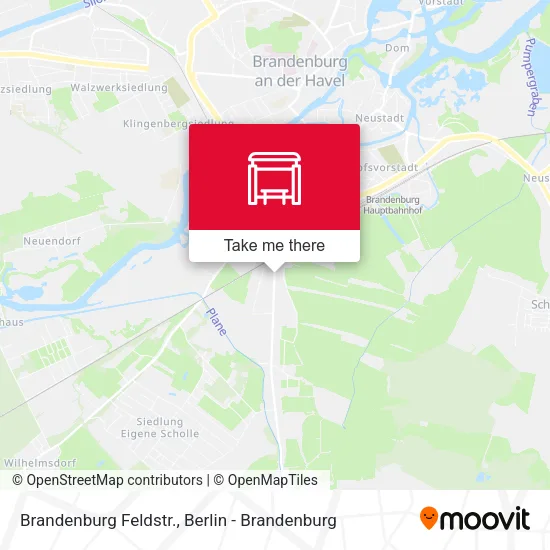 Карта Brandenburg Feldstr.
