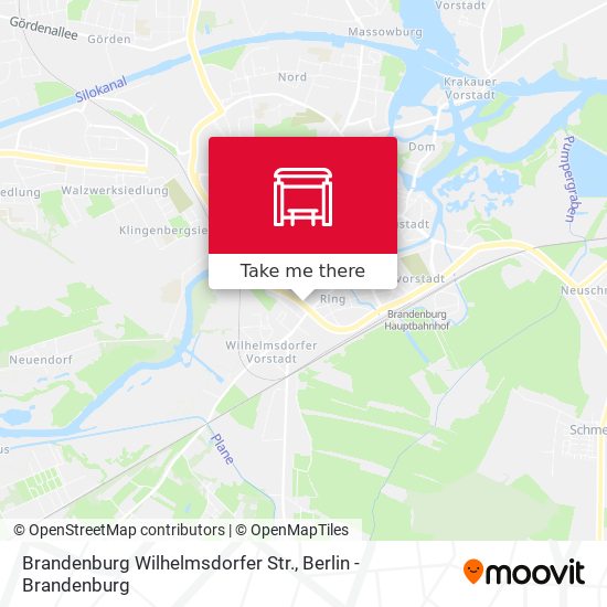 Brandenburg Wilhelmsdorfer Str. map