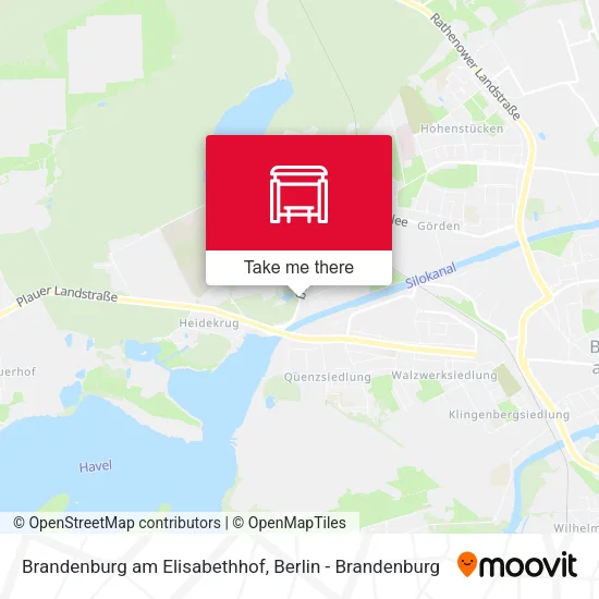 Brandenburg am Elisabethhof map