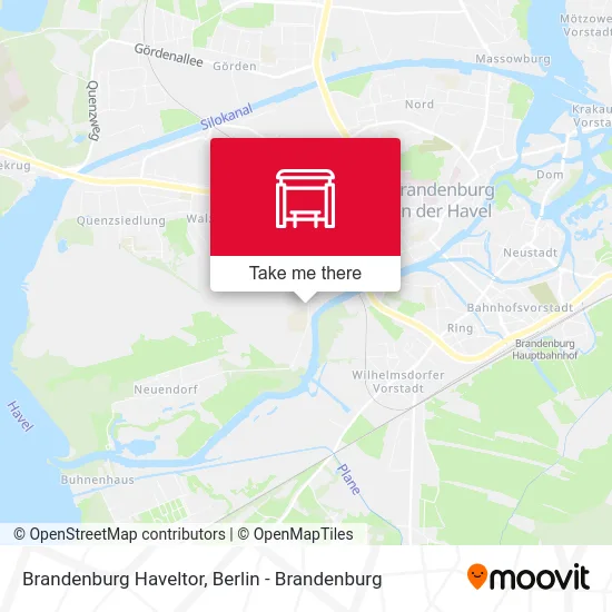 Brandenburg Haveltor map