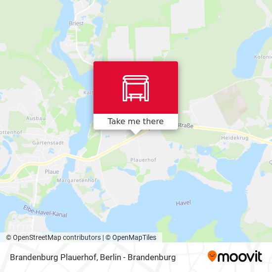 Brandenburg Plauerhof map