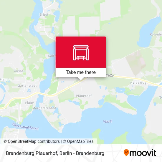 Brandenburg Plauerhof map