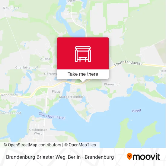 Brandenburg Briester Weg map