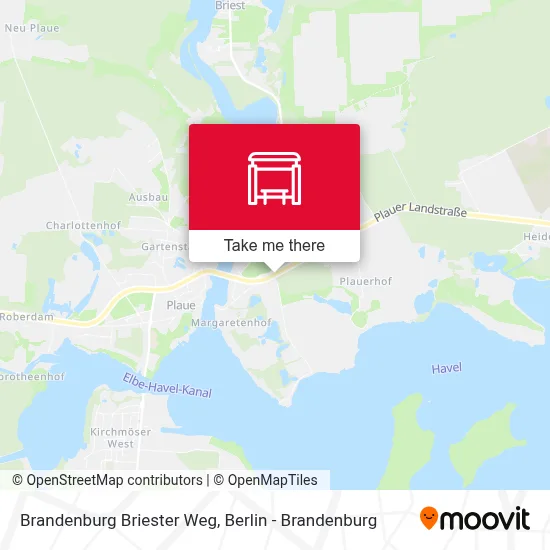 Brandenburg Briester Weg map