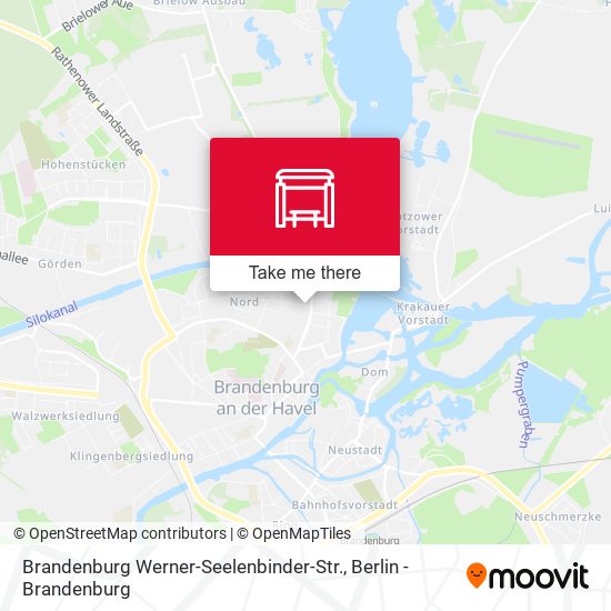 Карта Brandenburg Werner-Seelenbinder-Str.