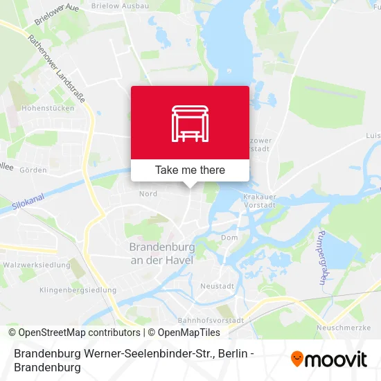 Карта Brandenburg Werner-Seelenbinder-Str.