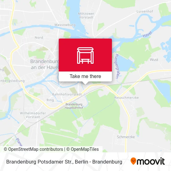 Brandenburg Potsdamer Str. map