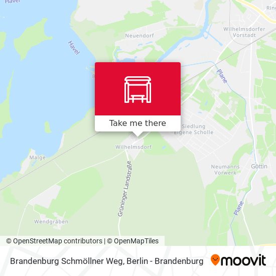 Brandenburg Schmöllner Weg map