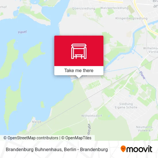 Карта Brandenburg Buhnenhaus