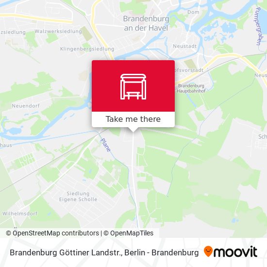 Brandenburg Göttiner Landstr. map