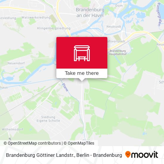 Brandenburg Göttiner Landstr. map