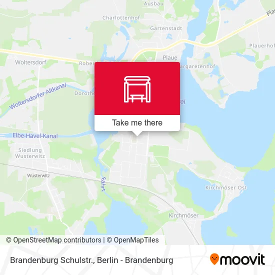 Brandenburg Schulstr. map
