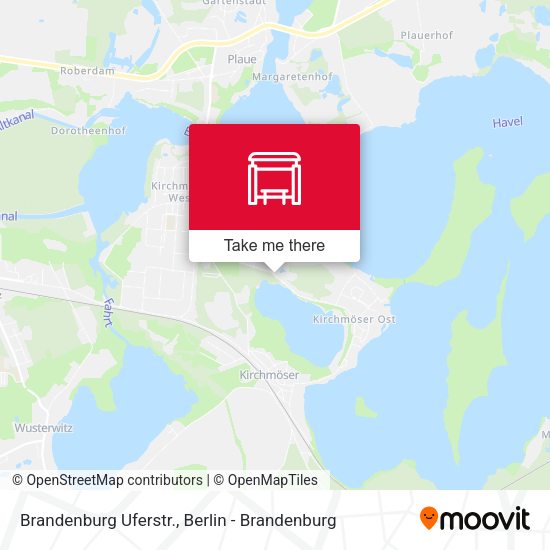 Карта Brandenburg Uferstr.