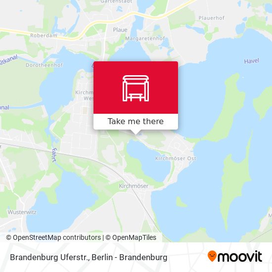 Brandenburg Uferstr. map