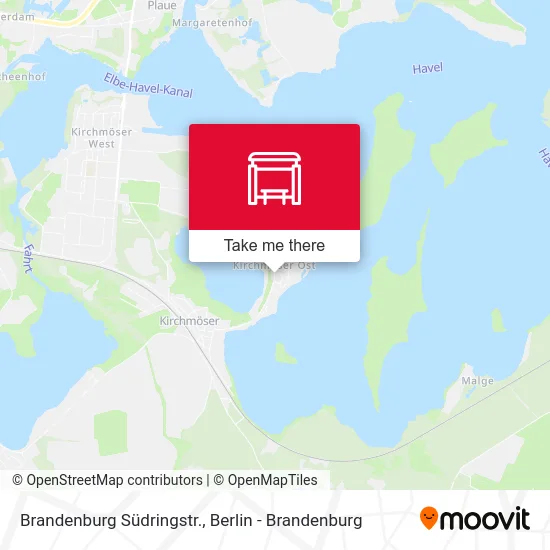 Brandenburg Südringstr. map